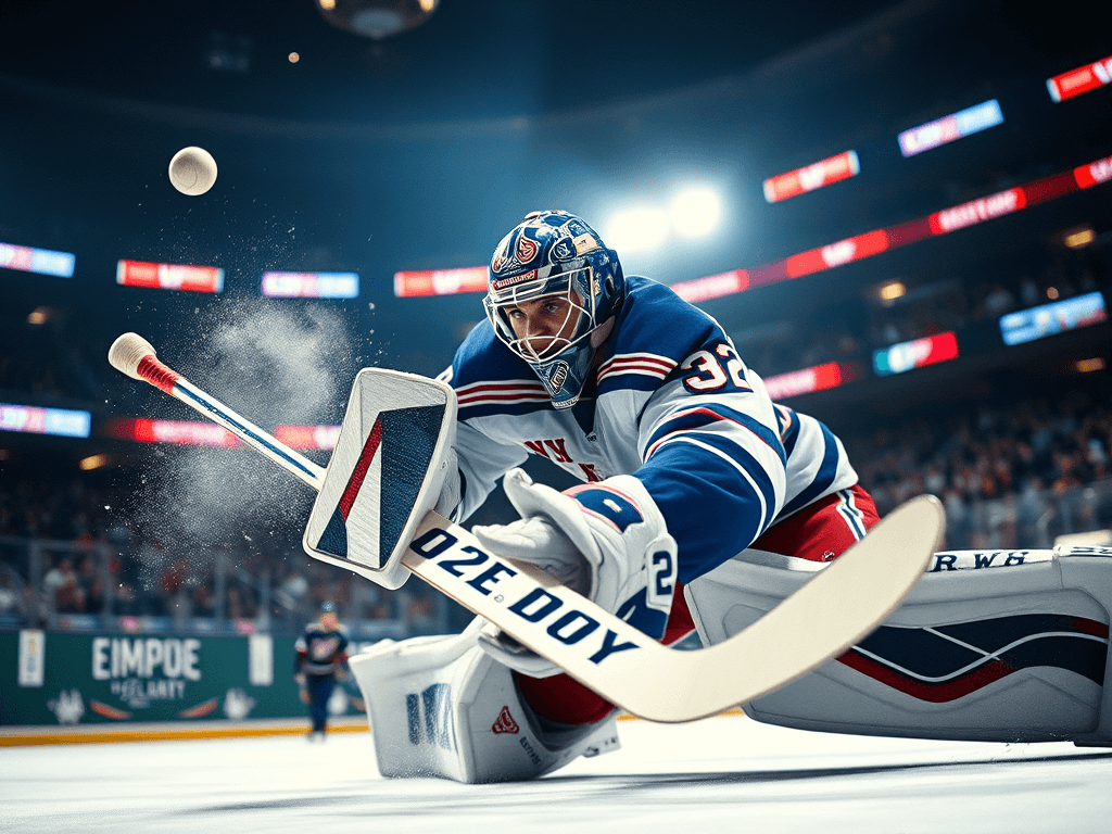 Rangers 4, Detroit 0